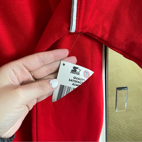 Men's Red University of Utah Polo Shirt Size Large - Picture 5 of 6